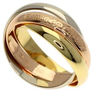CARTIER 18k Gold Trinity Ring #54